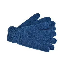 Gants Kolki Laine Unie doublé polaire Ton Pétrole