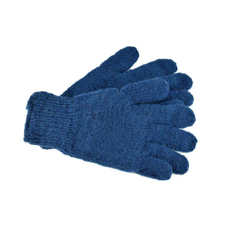 Gants Kolki Laine Unie doublé polaire Ton Pétrole
