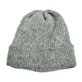 Bonnet Laine Sirpa du Népal Ton Gris Clair