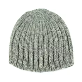 Bonnet Femme Court Dohali Laine et Polaire Gris Clair