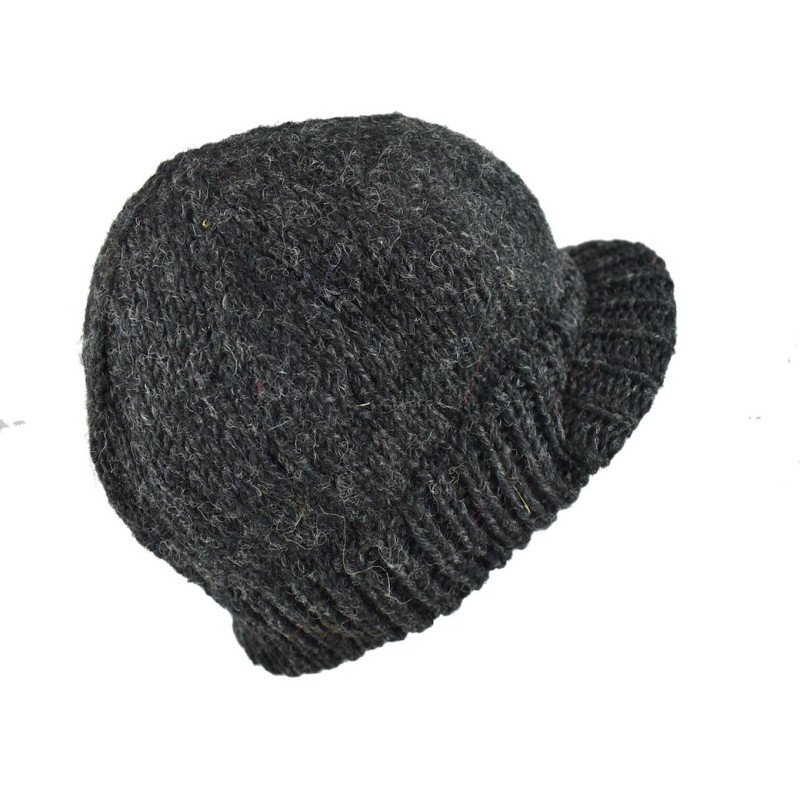 Bonnet Homme Murba Laine Pompon Ton Naturel