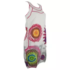 Robe Sarni Coton Imprimé Holy Blanc