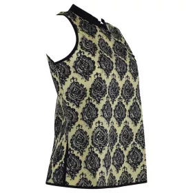 Manora Haut Femme Coton Imprimé Noir