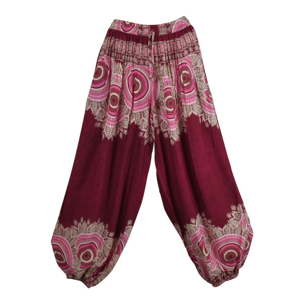 Pantalon Femme Patti Coupe Aladin Bordeaux