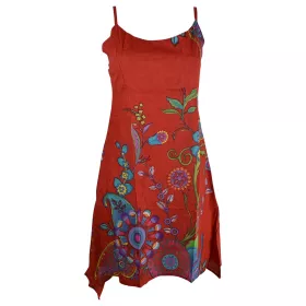 Robe d'Été Joba Imprimé Floral Rouge
