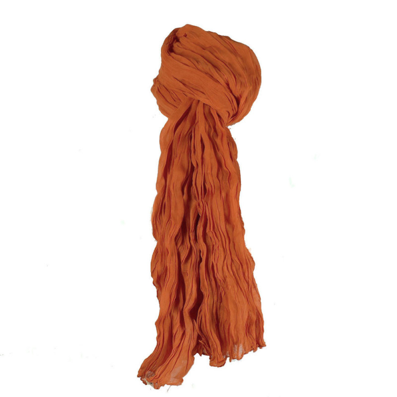 Chèche Echarpe Homme Femme Coton Uni