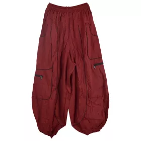 Pantalon Dewas Rouge Coupe Large