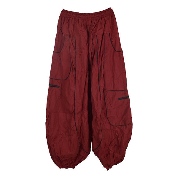 Pantalon Dewas Rouge Coupe Large