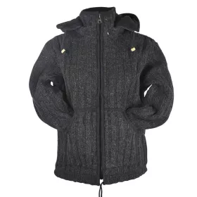 Veste Homme Saya Laine Anthracite