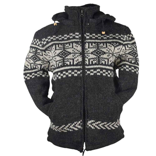 Veste Laine Mixte Kodari Tricot Jacquard