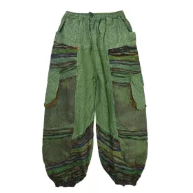 Pantalon Homme Padam Délavé Vert