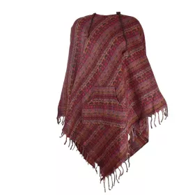 Poncho Femme Hatiya Fibre Douce Imprimé