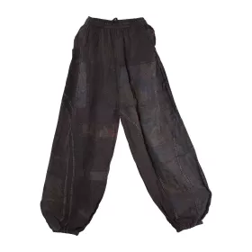 Pantalon Kowra Coton Khadi Délavé Marron