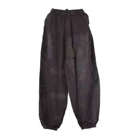 Pantalon Kowra Coton Khadi Délavé Marron