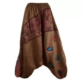 Sarouel Ethnique Hiver Ketra Choco