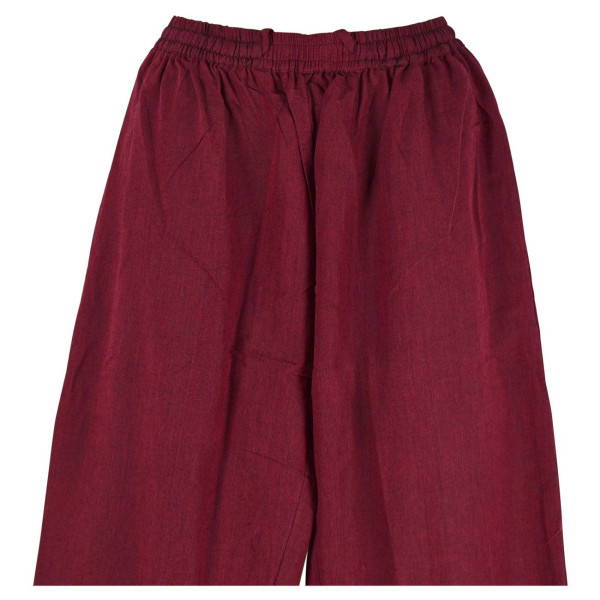 Pantalon Homme Kadhi Coton Artisanal Bordeaux