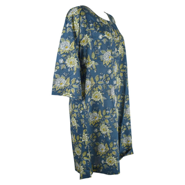 Robe Ample Dimda Coton Imprimée Floral