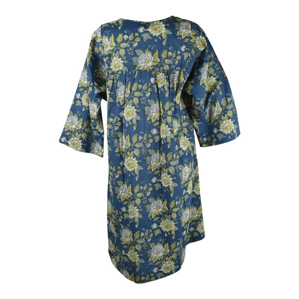 Robe Ample Dimda Coton Imprimée Floral