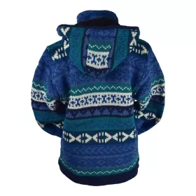 Veste Monko Tricot Laine Doublé Polaire