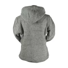 Veste Laya Laine Tricotée Doublé Polaire