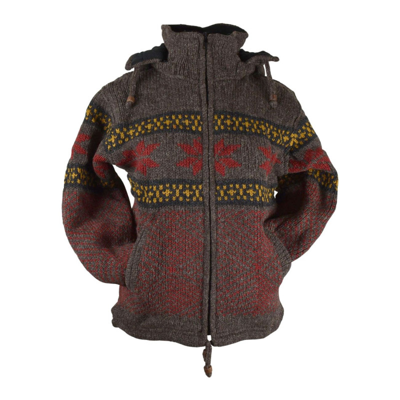 gilet laine double polaire