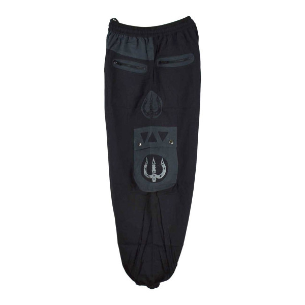 Pantalon Homme Sarpang Noir et Gris