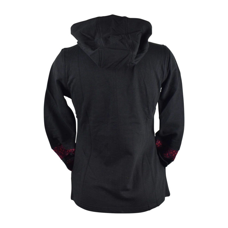 Sweat Femme Yaladi Jersey Imprimé Rouge