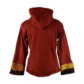 Sweater Nakhla Patchwork Jersey et Polaire