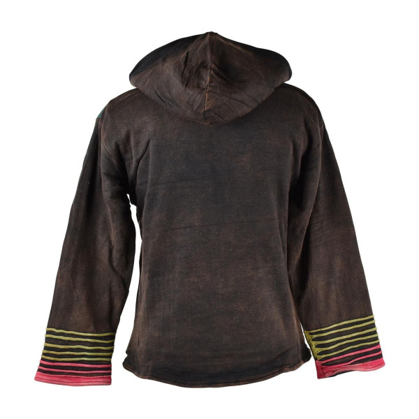 Sweater Nakhla Jersey Découpé et Polaire
