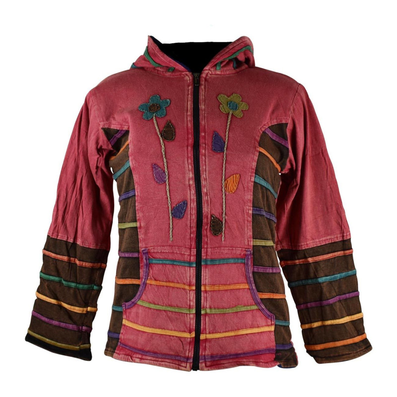 Sweater Femme Tanore Jersey Délavé et Floral