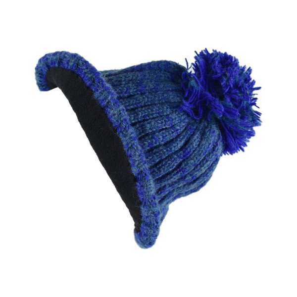 Bonnet Kapsi Bleu Laine Tricot et Mohair