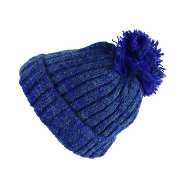 Bonnet Kapsi Bleu Laine Tricot et Mohair