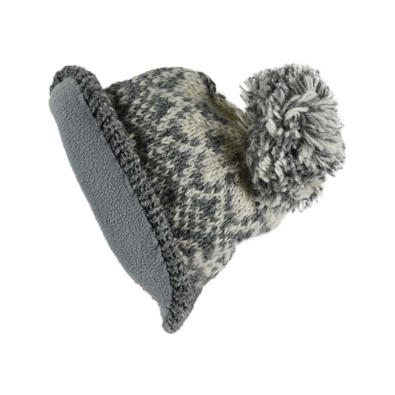 Bonnet Homme Murba Laine Pompon Ton Naturel