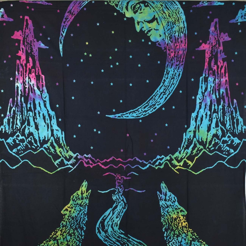Tenture Moon Multicolore TE21-07