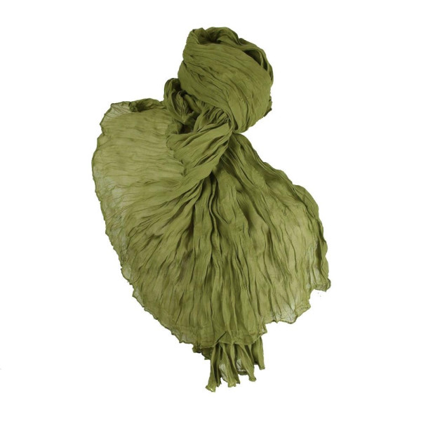 Chèche Echarpe Homme Femme Coton Uni