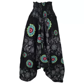 Sarouel 3 en 1 Sinapali avec Smocks à la Taille