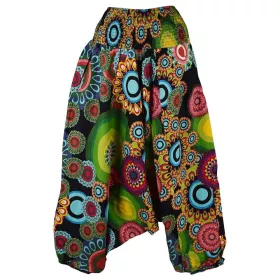 Sarouel 3 en 1 Kasoti avec Smocks à la Taille