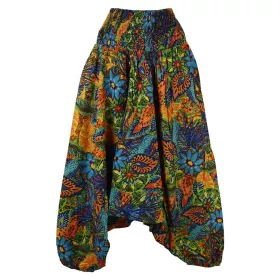 Sarouel 3 en 1 Samang avec Smocks à la Taille
