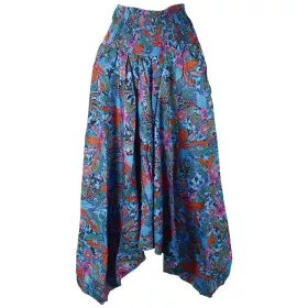 Sarouel 3 en 1 Jiral Bleu Smocks à la Taille