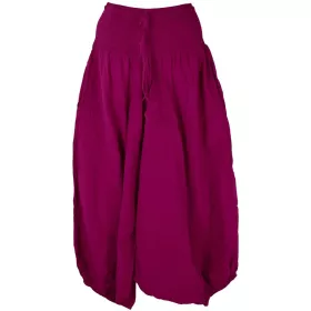 Sarouel Femme Masina Coton Fuchsia