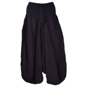 Sarouel Femme Masina Coton Noir