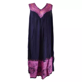 Robe Longue Grande Taille Duburi Parme