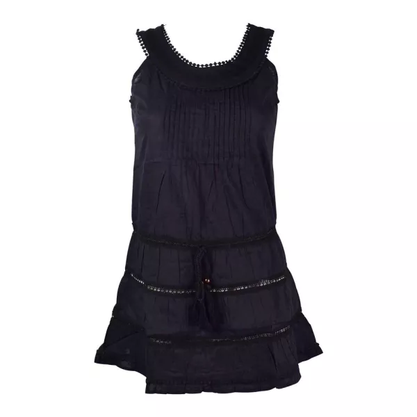 Robe Courte Coton Fin Kapuram