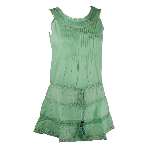 Robe Courte Coton Fin Kapuram