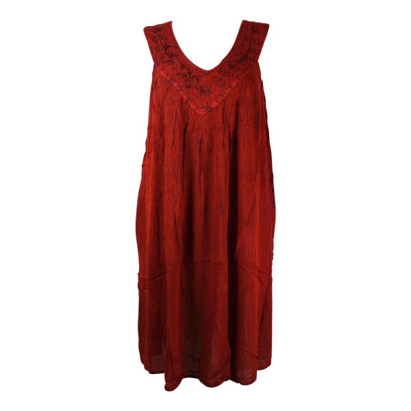 Robe Samudra Unie Deux Tons