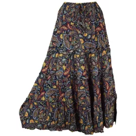 Jupe Longue Hatkat Viscose Imprimé