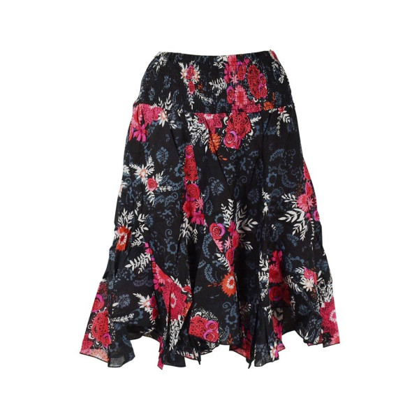 Jupe Rengali Coton Imprimé Floral