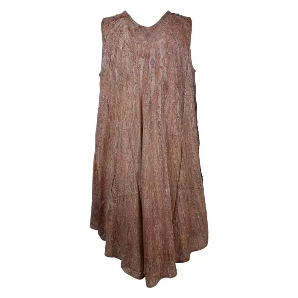 Robe Courte Nakti Batik Graphique