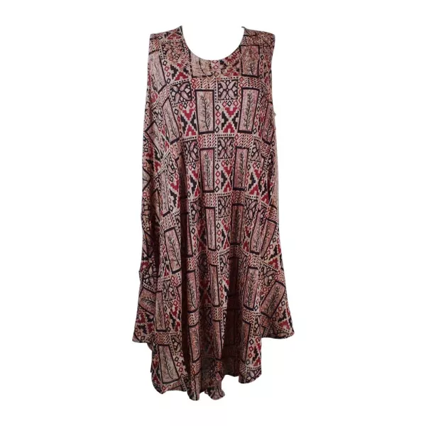 Robe Courte Nakti Batik Graphique