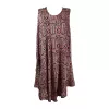 Robe Courte Nakti Batik Graphique
